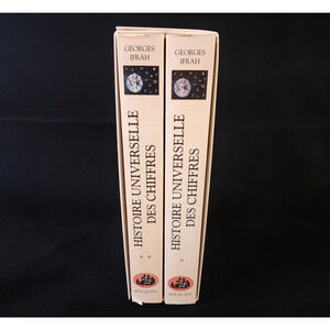 Coffret Complete 2 Tomes Georges IFRAH - Histoire Universelle Des Chiffres 1994